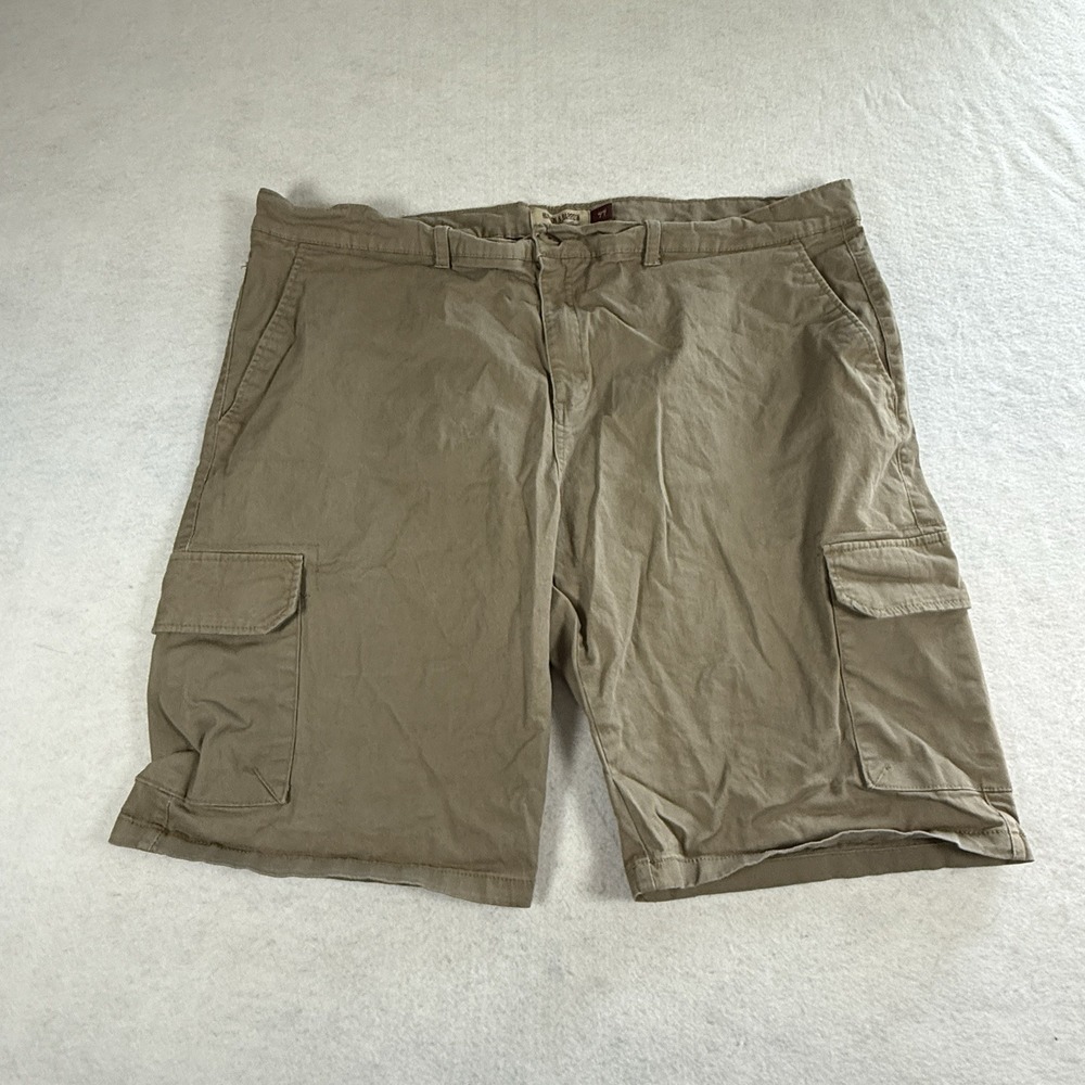 Men's Hudson & Barrow‎ NYC Gentlemen's Outfitters Camo Cargo Short 44 Tan